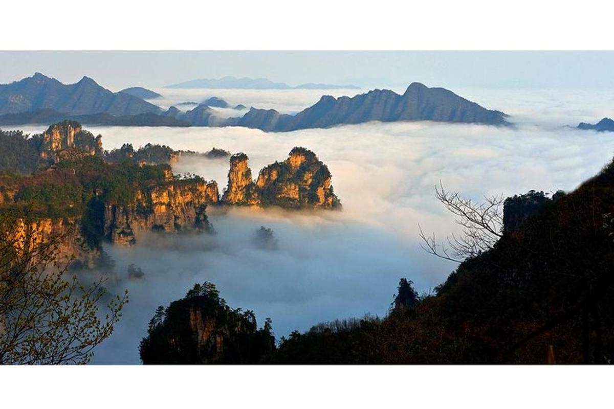 云海山脉的景色