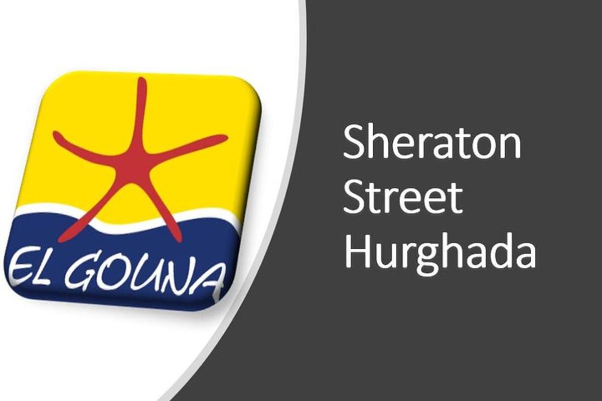 Detailní záběr na ceduli s šípovým vzorem a slova Sheridan Street H