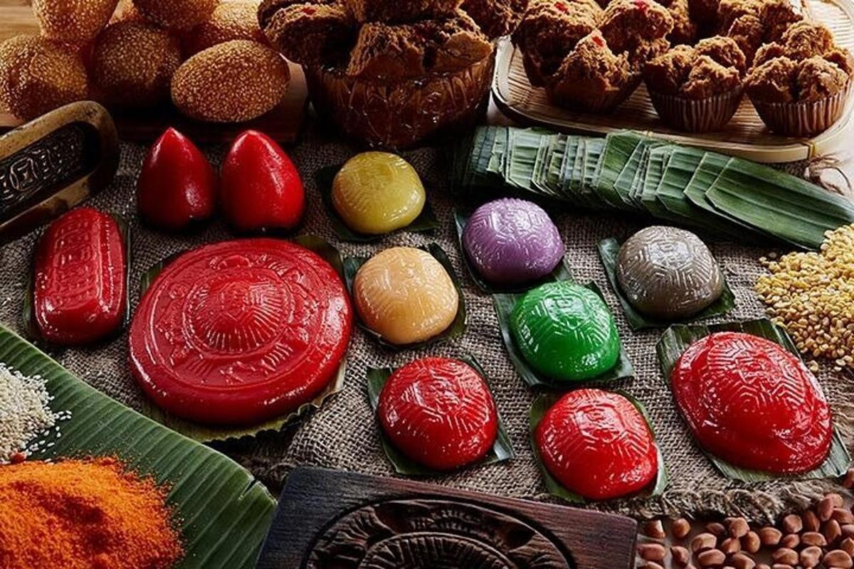 výstava čokolád a muffinů různých barev