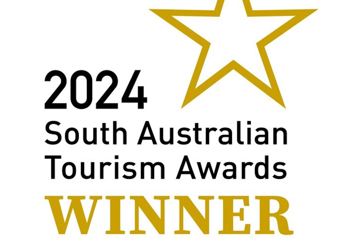un semn al premiilor pentru turism din Australia de Sud cu o stea