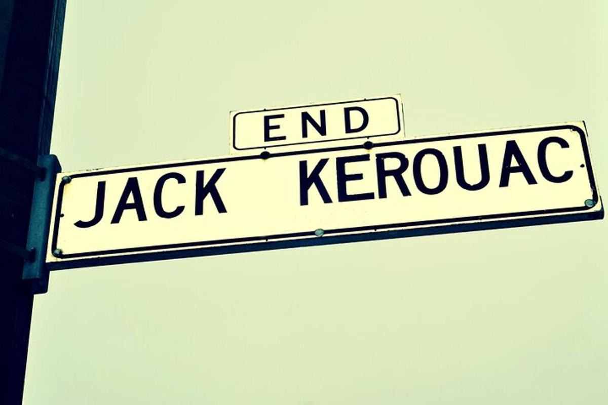 a street sign that reads end and jack kerouac