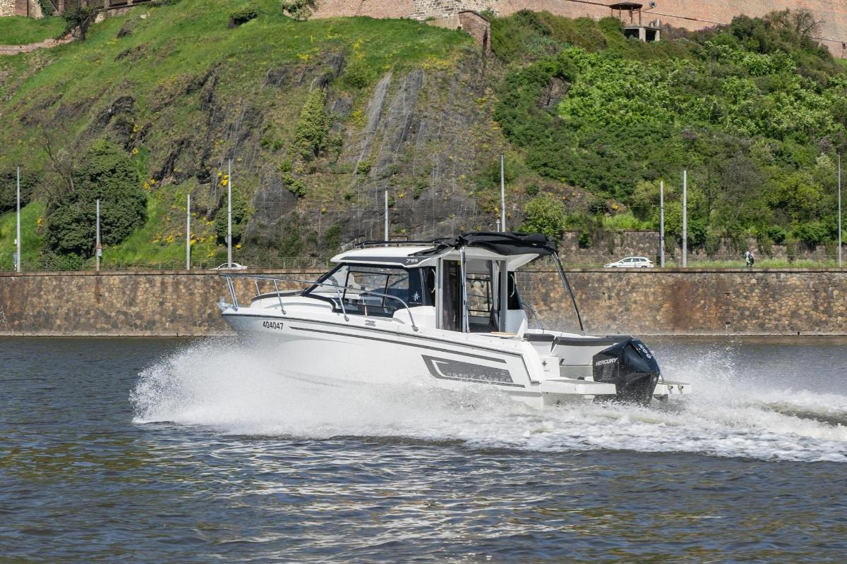 a boat in the water on a river