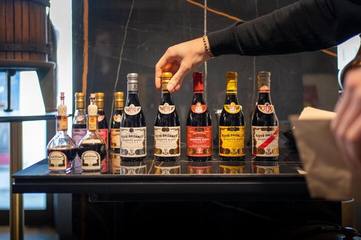 a group of bottles of alcohol on a table