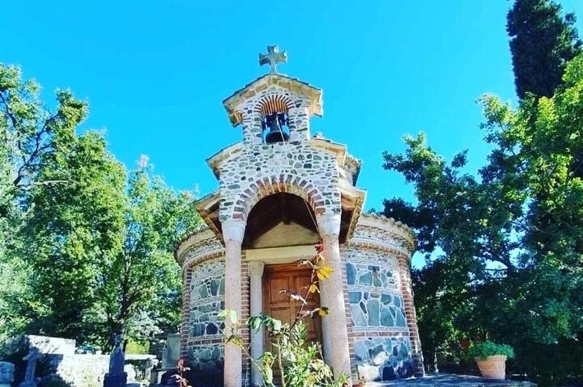 a building with a cross on top of it