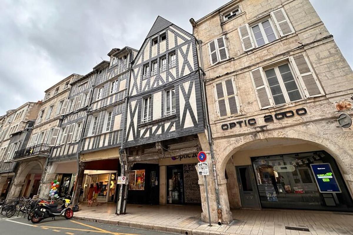 a building on the corner of a street