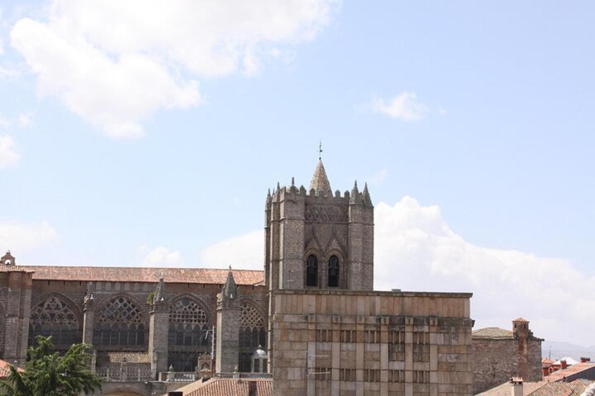 a building with a clock tower in front of it