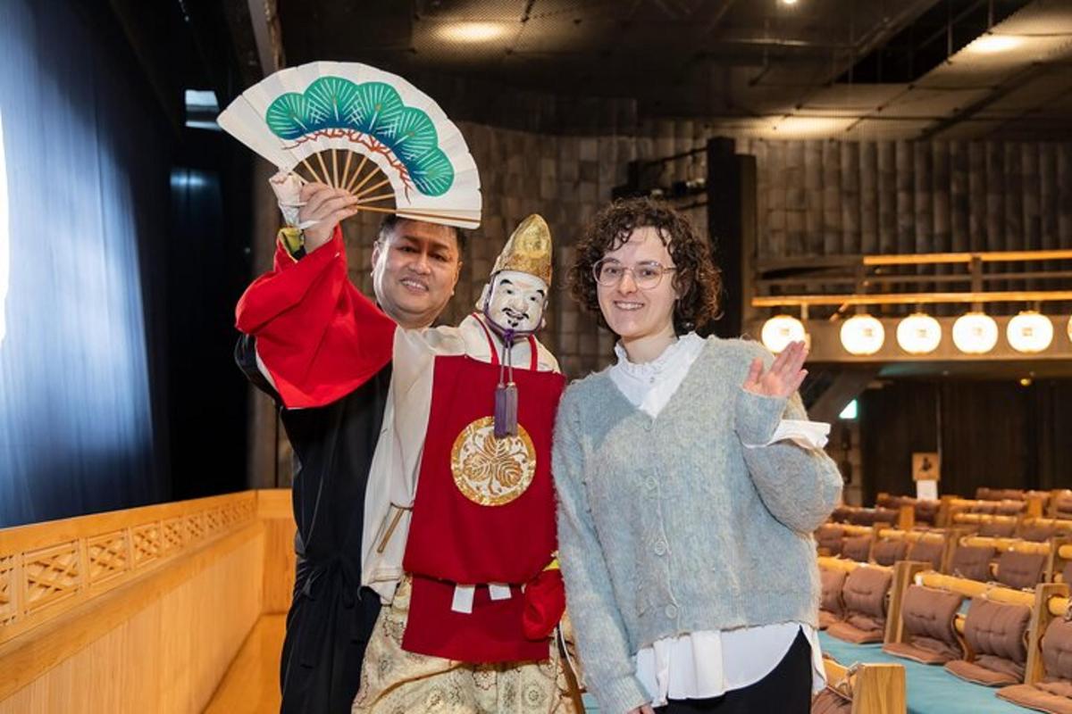 a man and a woman are dressed up in costumes