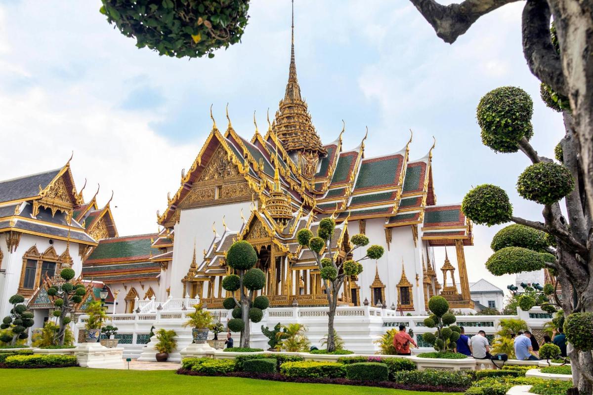 tempel kuninglikus palees Phnom Penhis