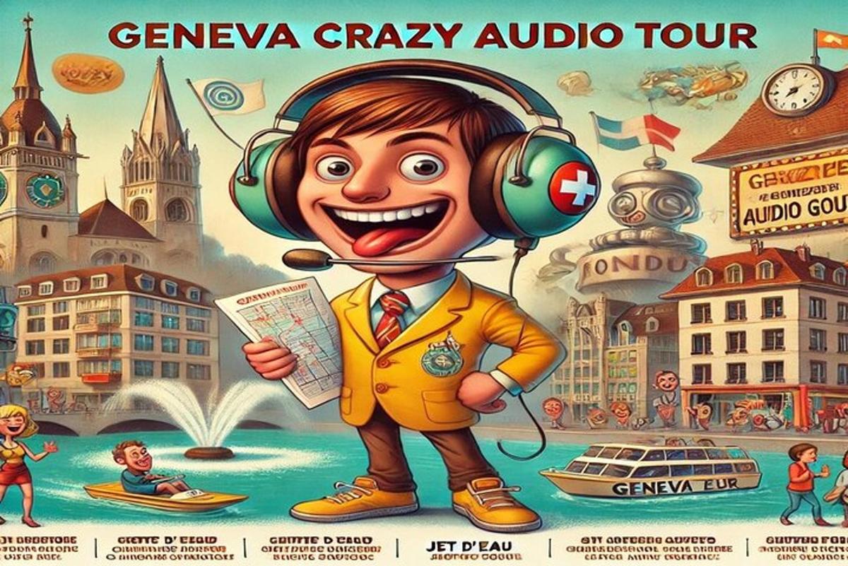 en plakat for en gal lydtur i Genève