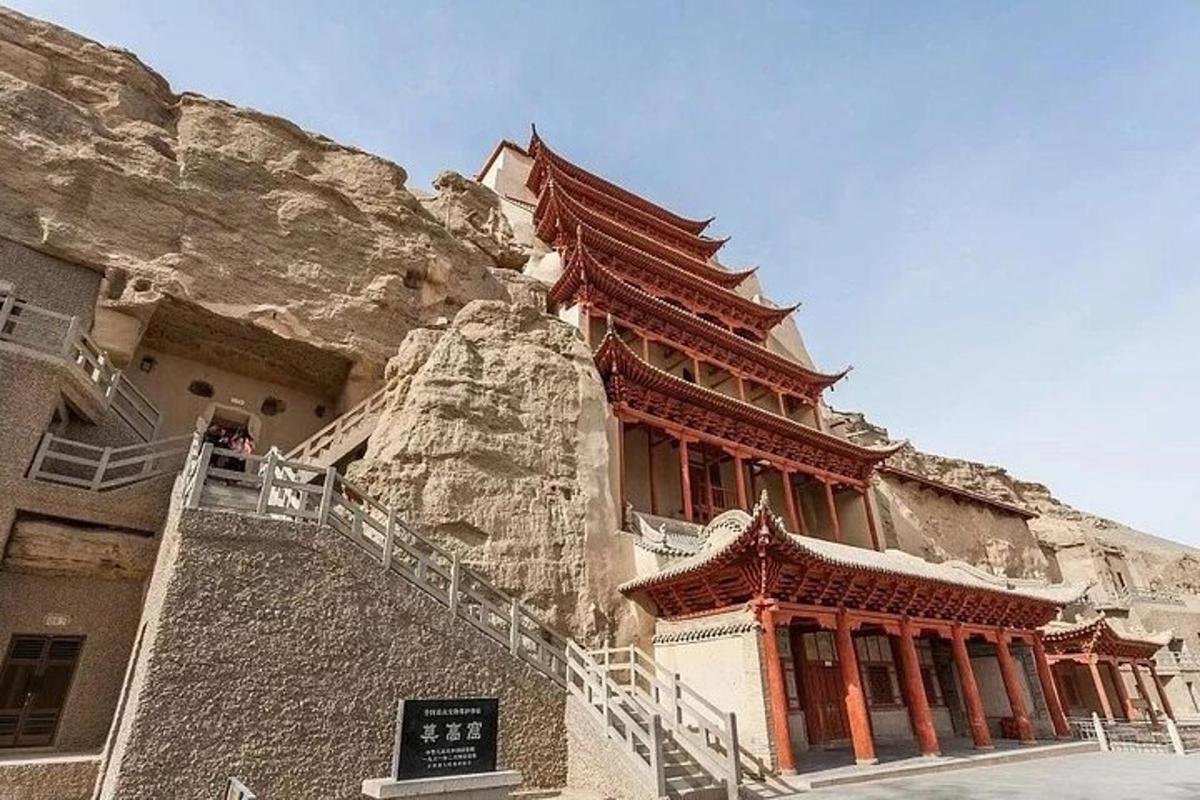 a building on the side of a mountain