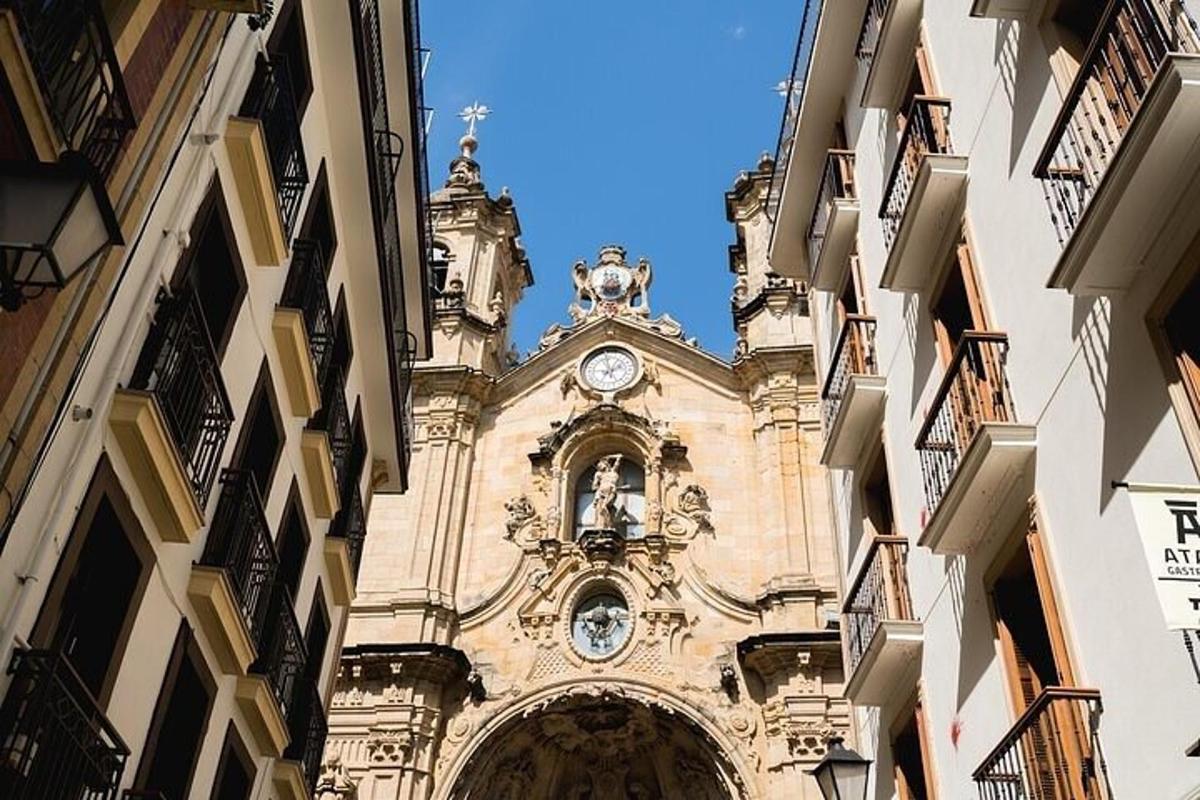 a building with a clock on the front of it