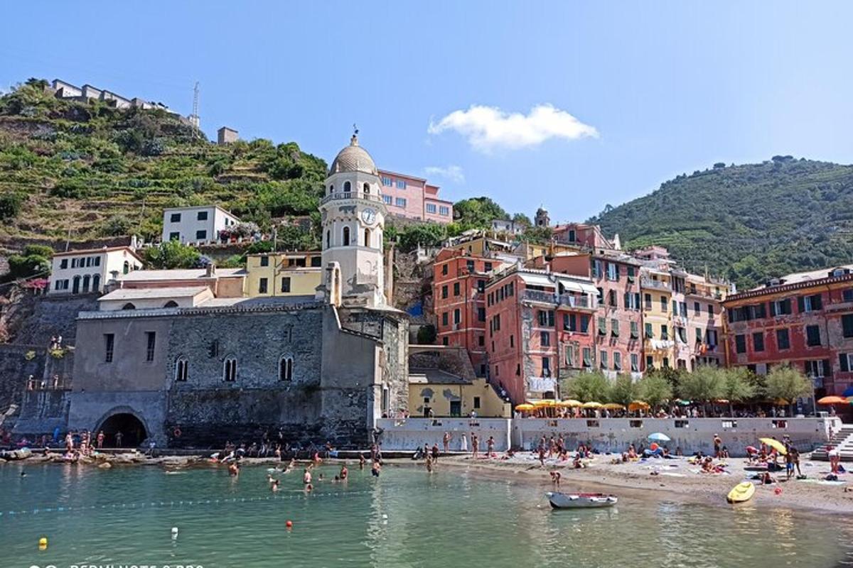 skupina ljudi v vodi na plaži