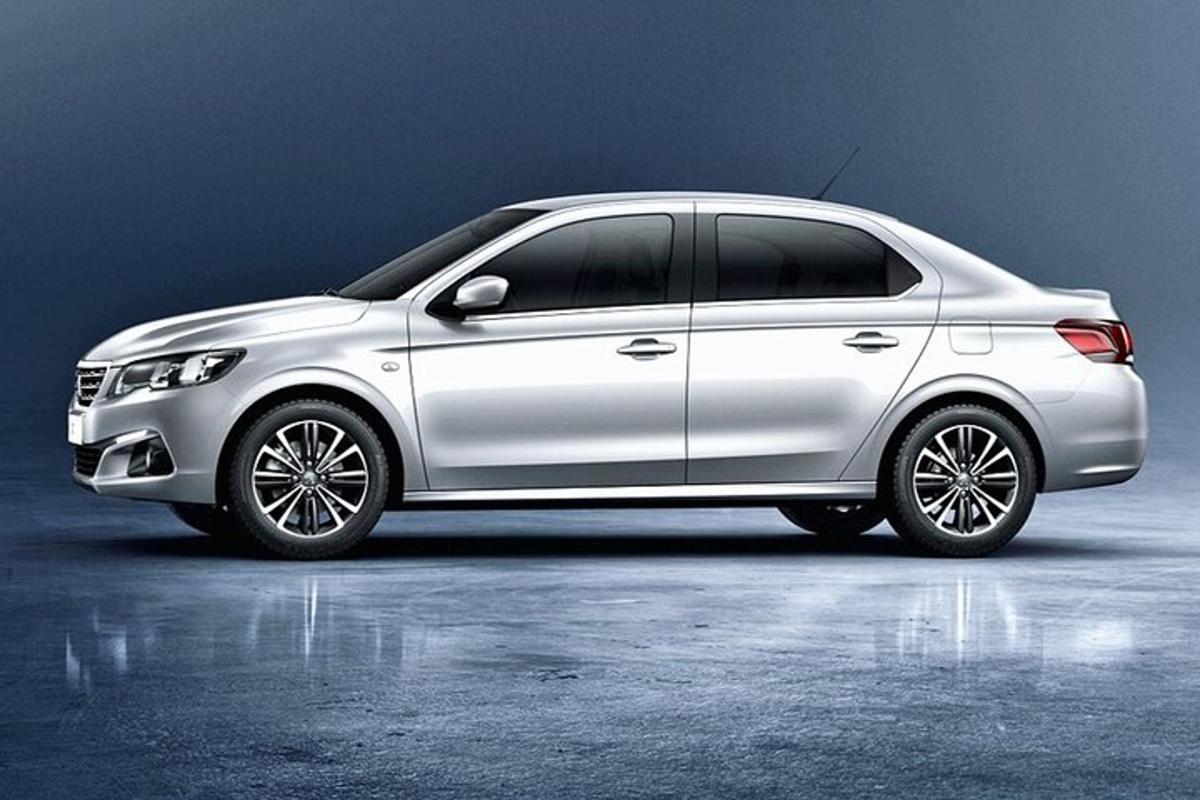 valge auto pargitud parklas