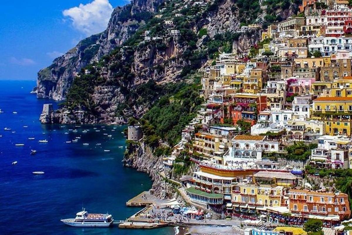 a group of houses on the side of a mountain