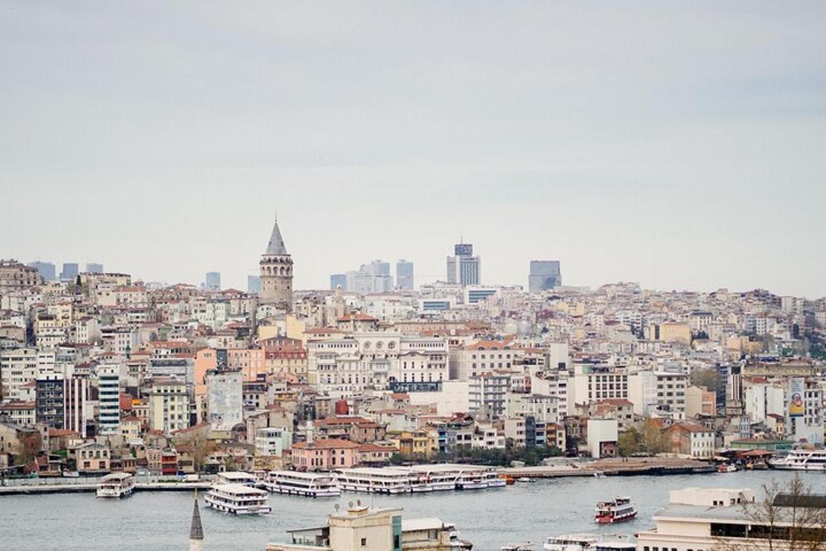 a view of a city with boats in the water