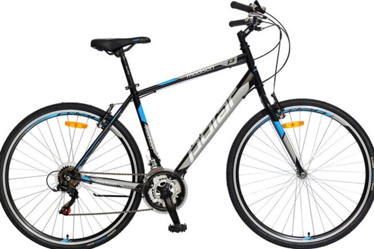 es mostra una bicicleta sobre un fons blanc