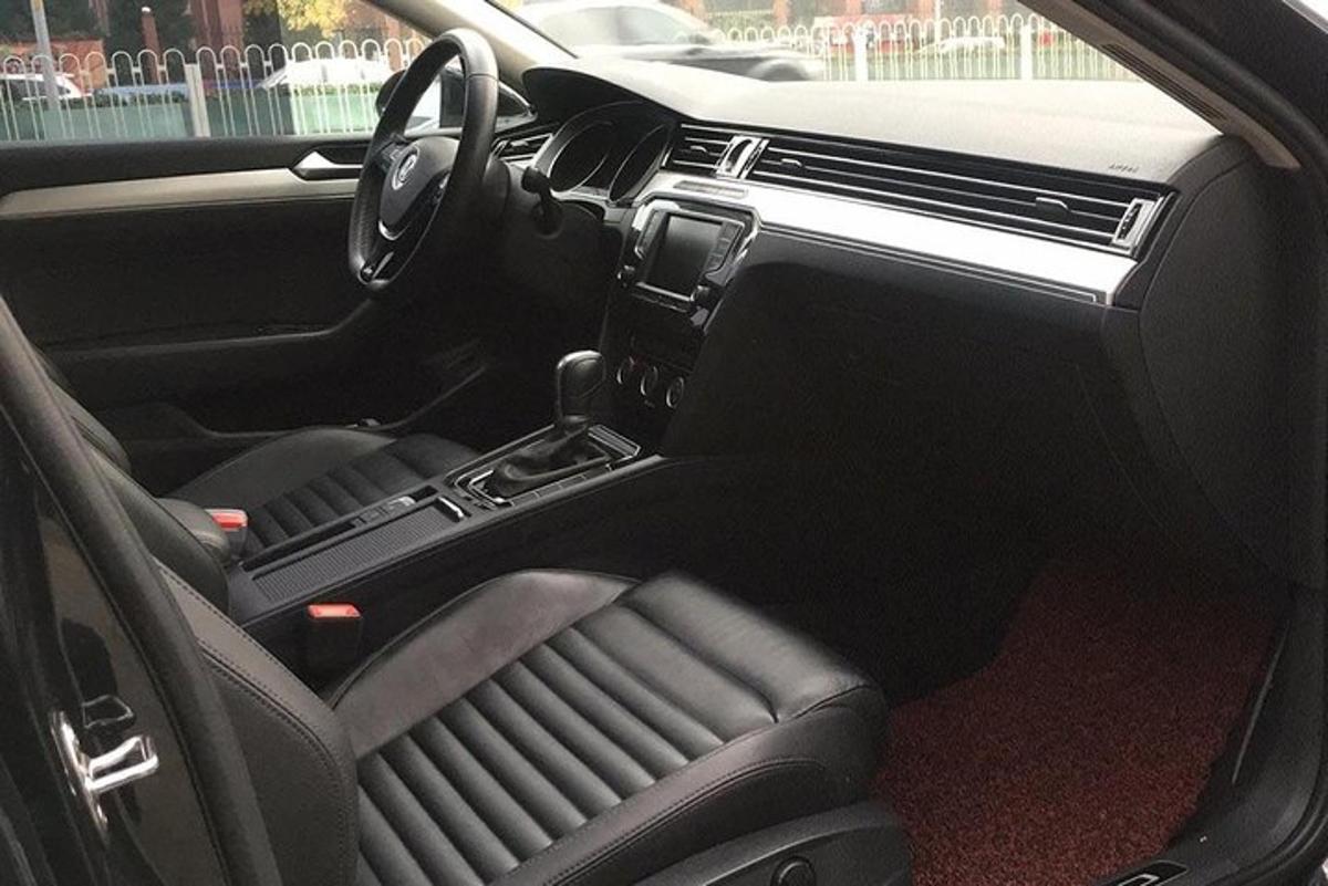 a view of the back seat of a car