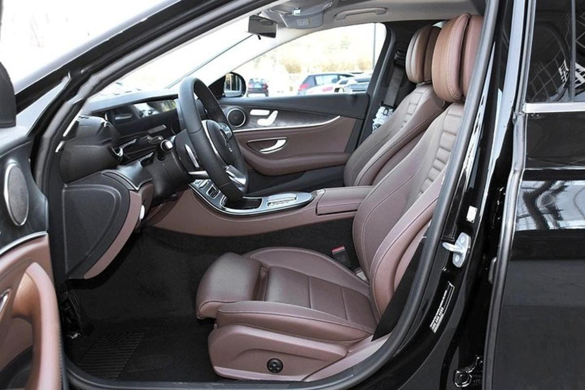 a view of the back seat of a car