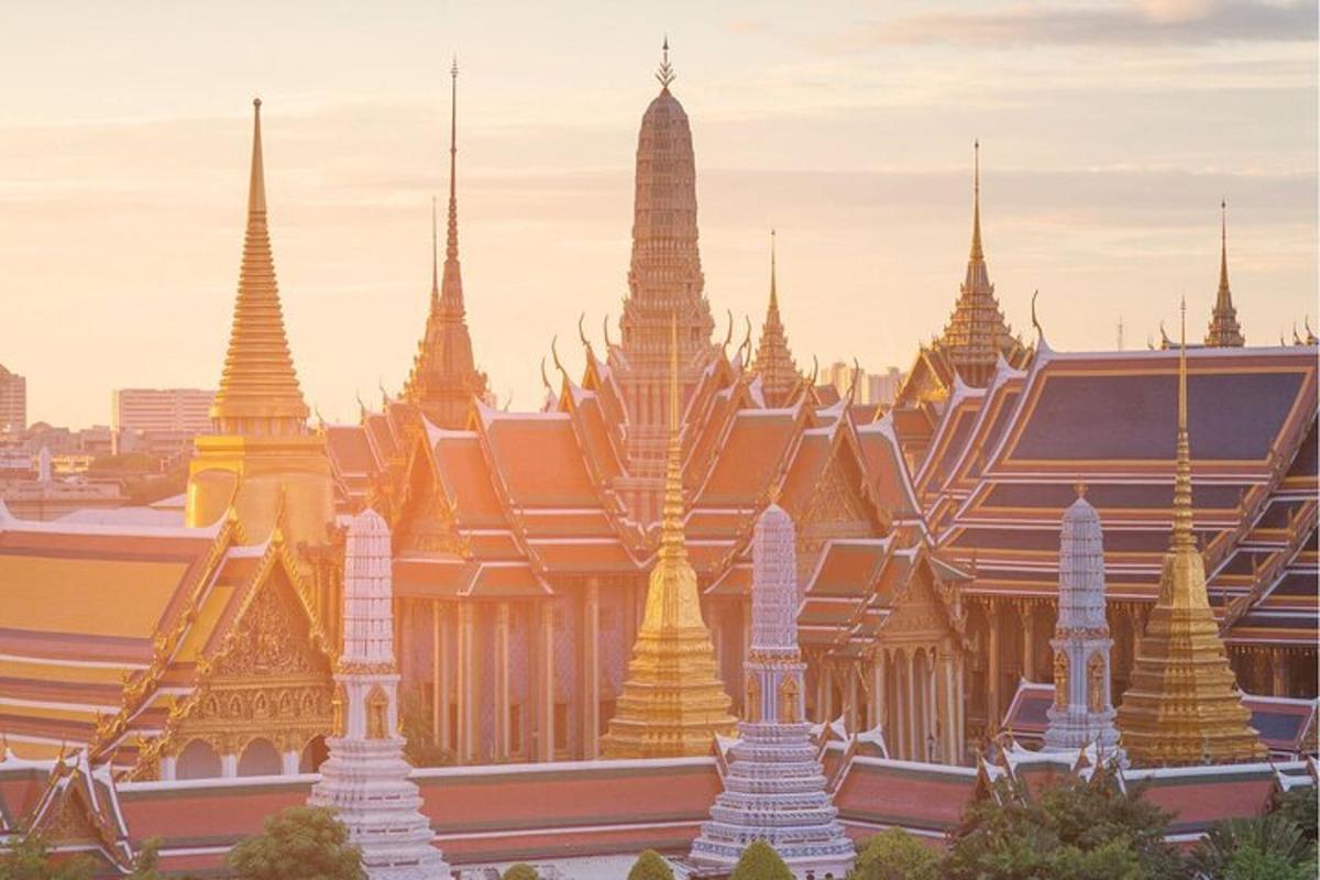 a view of the royal palace of the emerald buddha