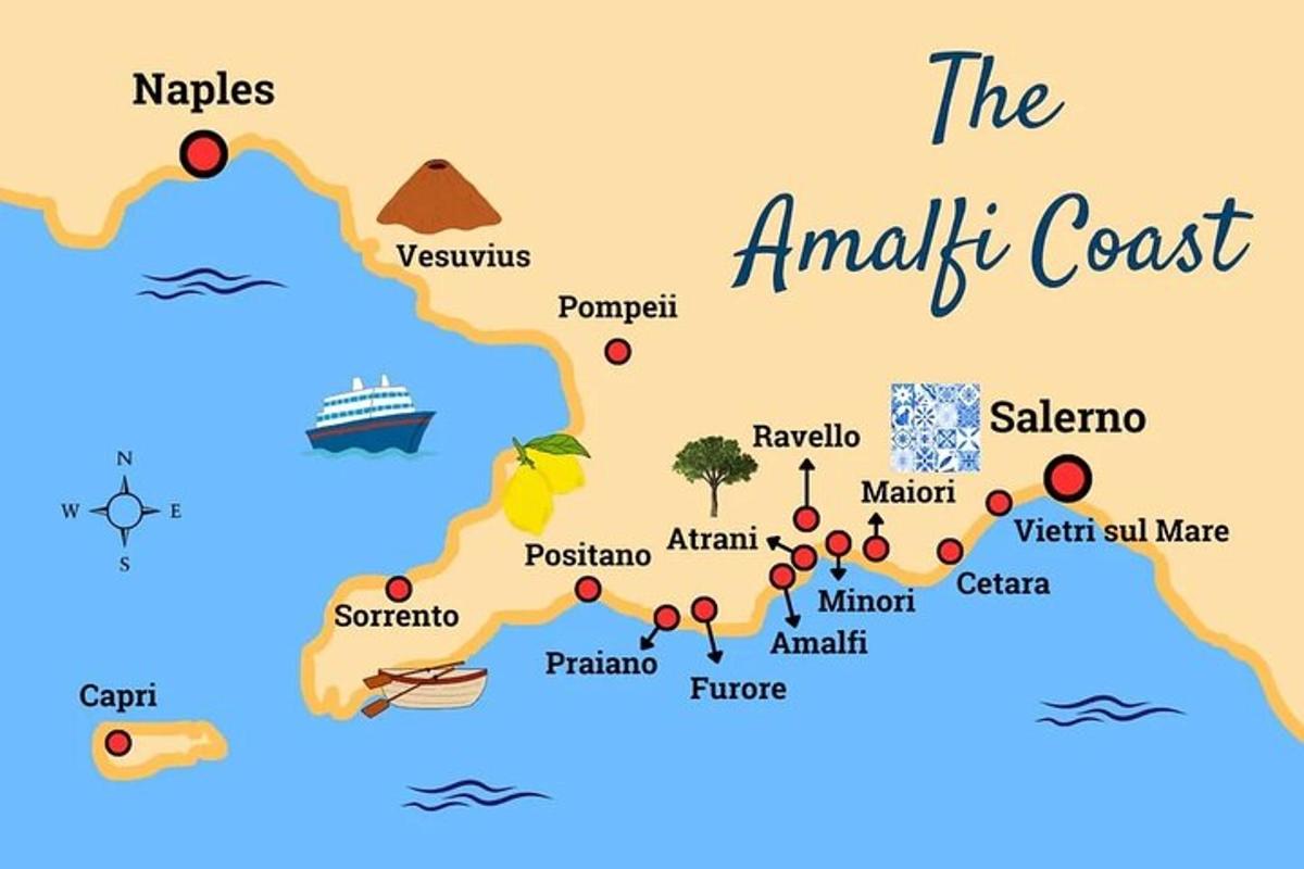 mapa pobřeží Amritsaru