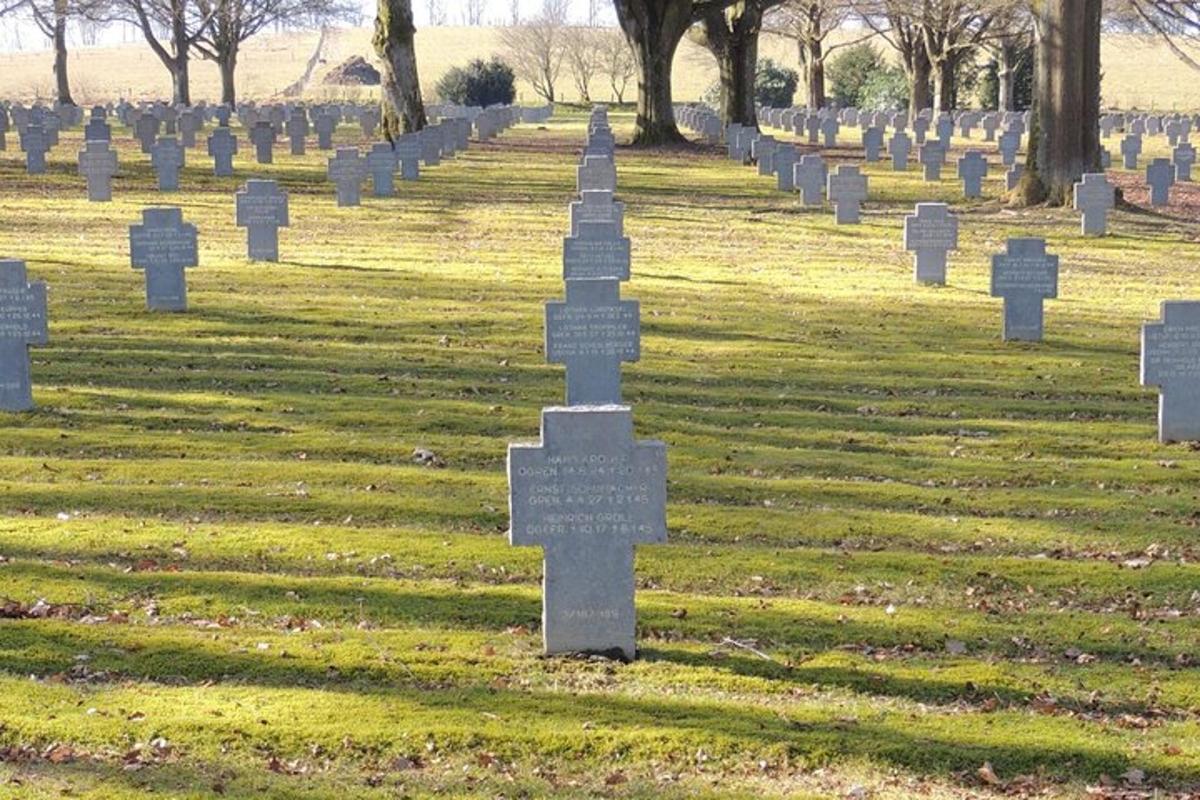 a group of gravestones in a cemetery