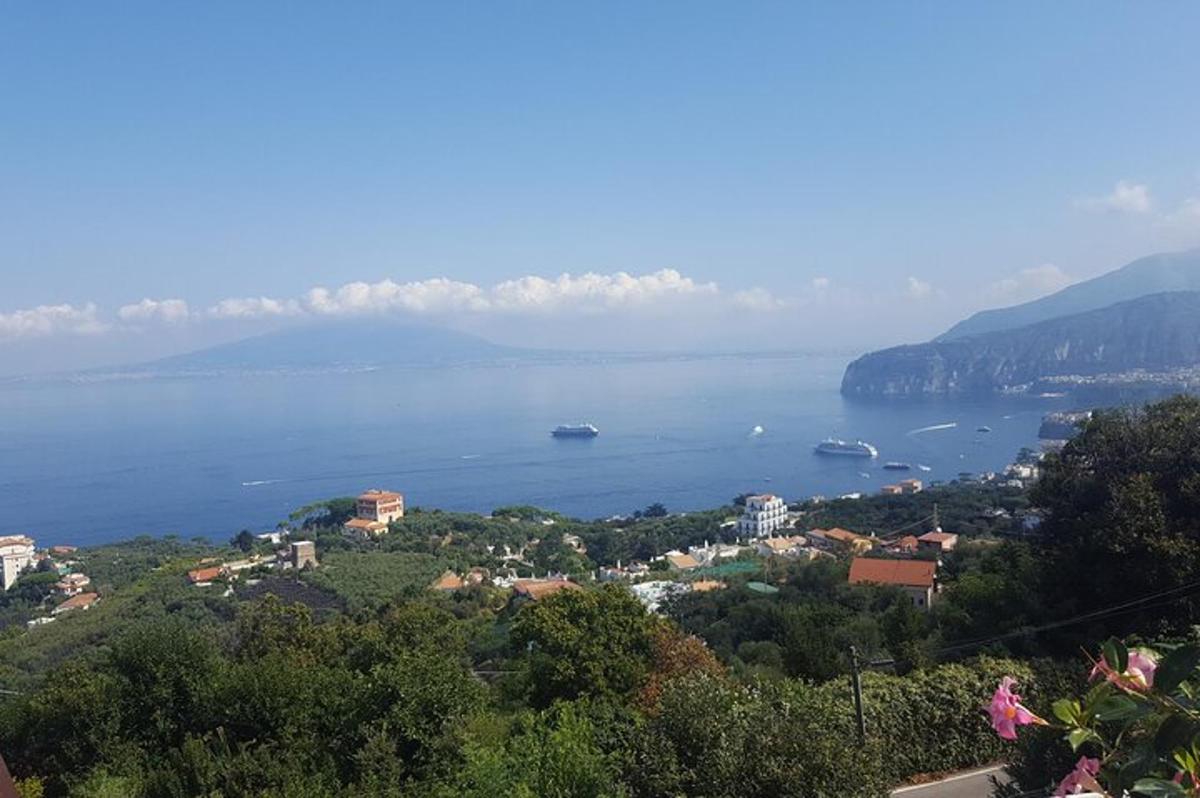 a view of a bay with boats in the water
