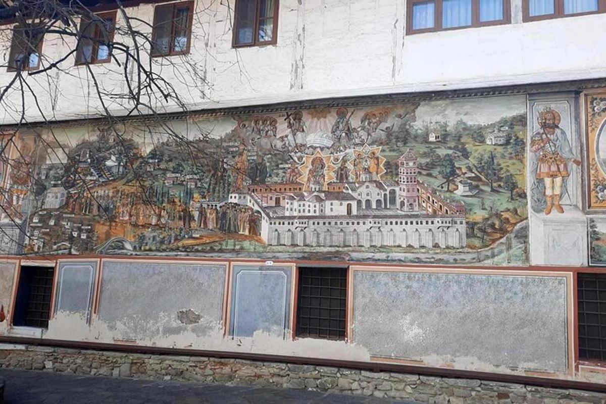 mural na strani stavbe
