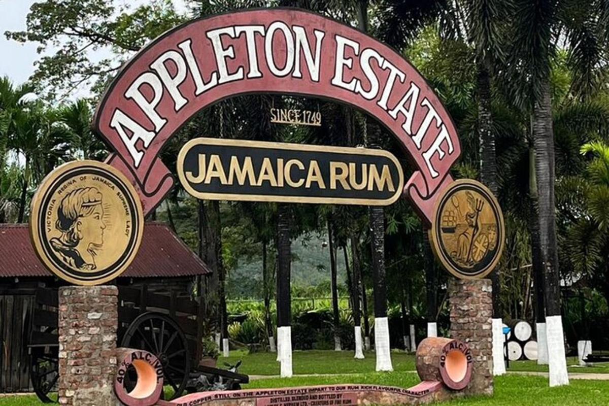 một dấu hiệu cho một cuộc chạy Jamaica trong công viên