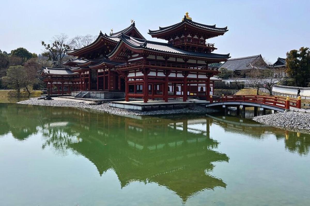 a building in the middle of a body of water