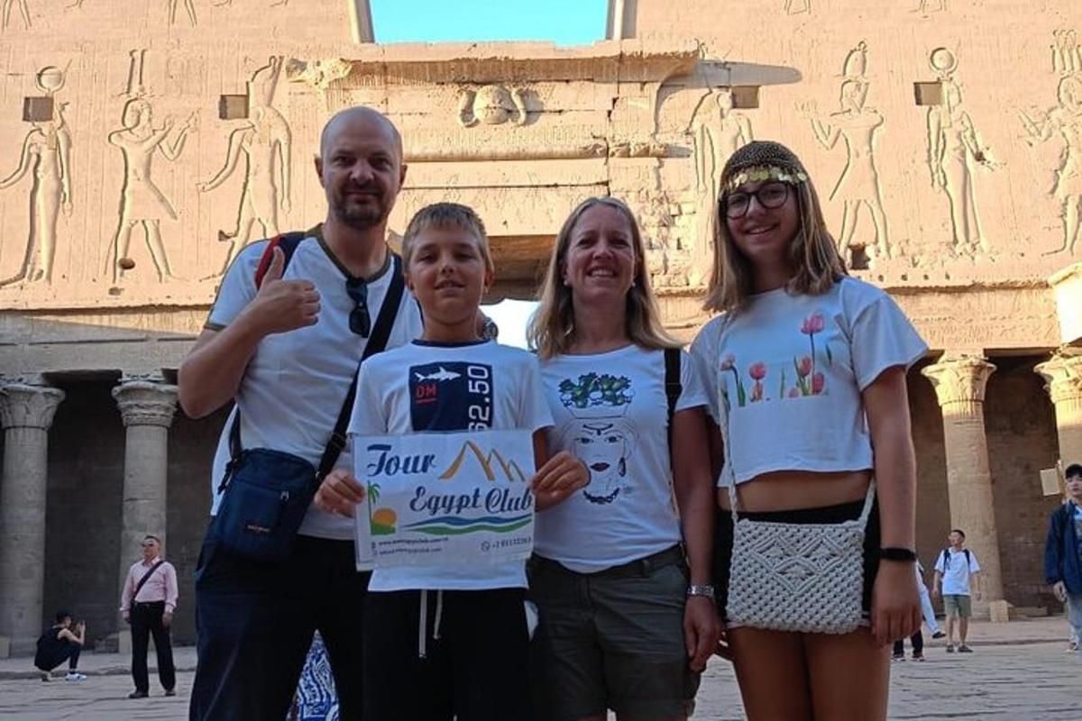 a group of people standing in front of a building