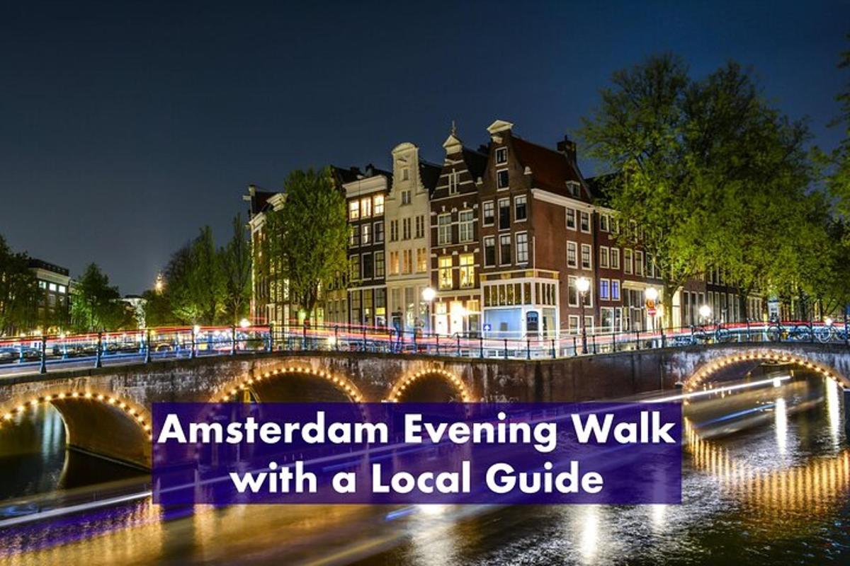 Un paseo nocturno americano con un guía local