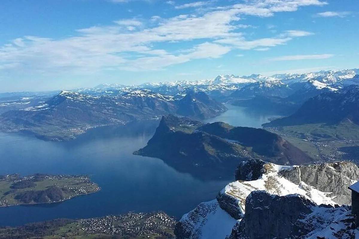 De Bâle : Ville de Lucerne, Mont Pilatus, Croisière en visite privée – photo 5