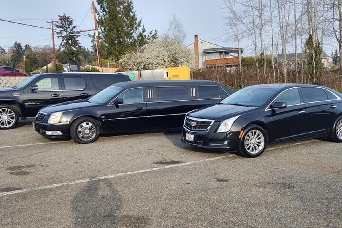 alguns carros estacionados em um estacionamento