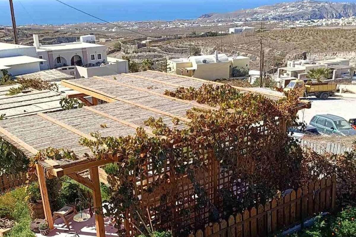 建筑物屋顶的景色