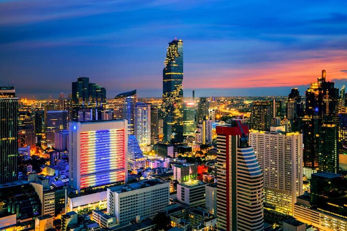 大城市的夜景