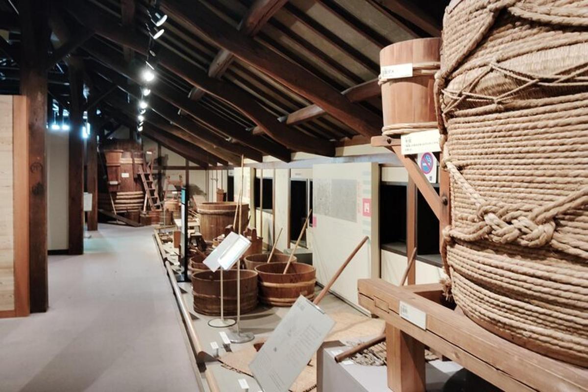 muzeum s vystavenými koši a dalšími předměty