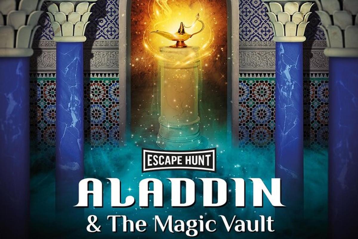 raamatu "Aladin ja võluvõlvkelder" kaas