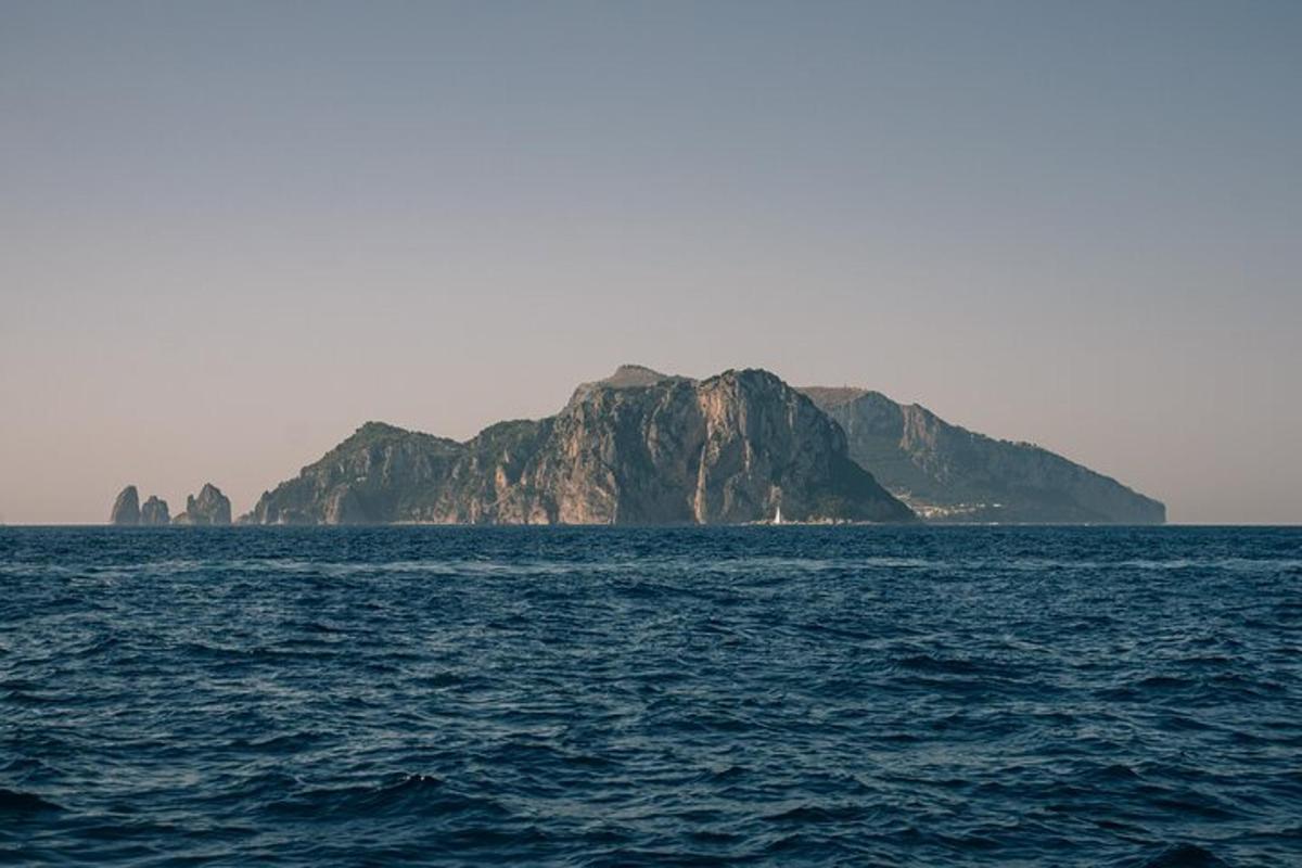 an island in the middle of a large body of water