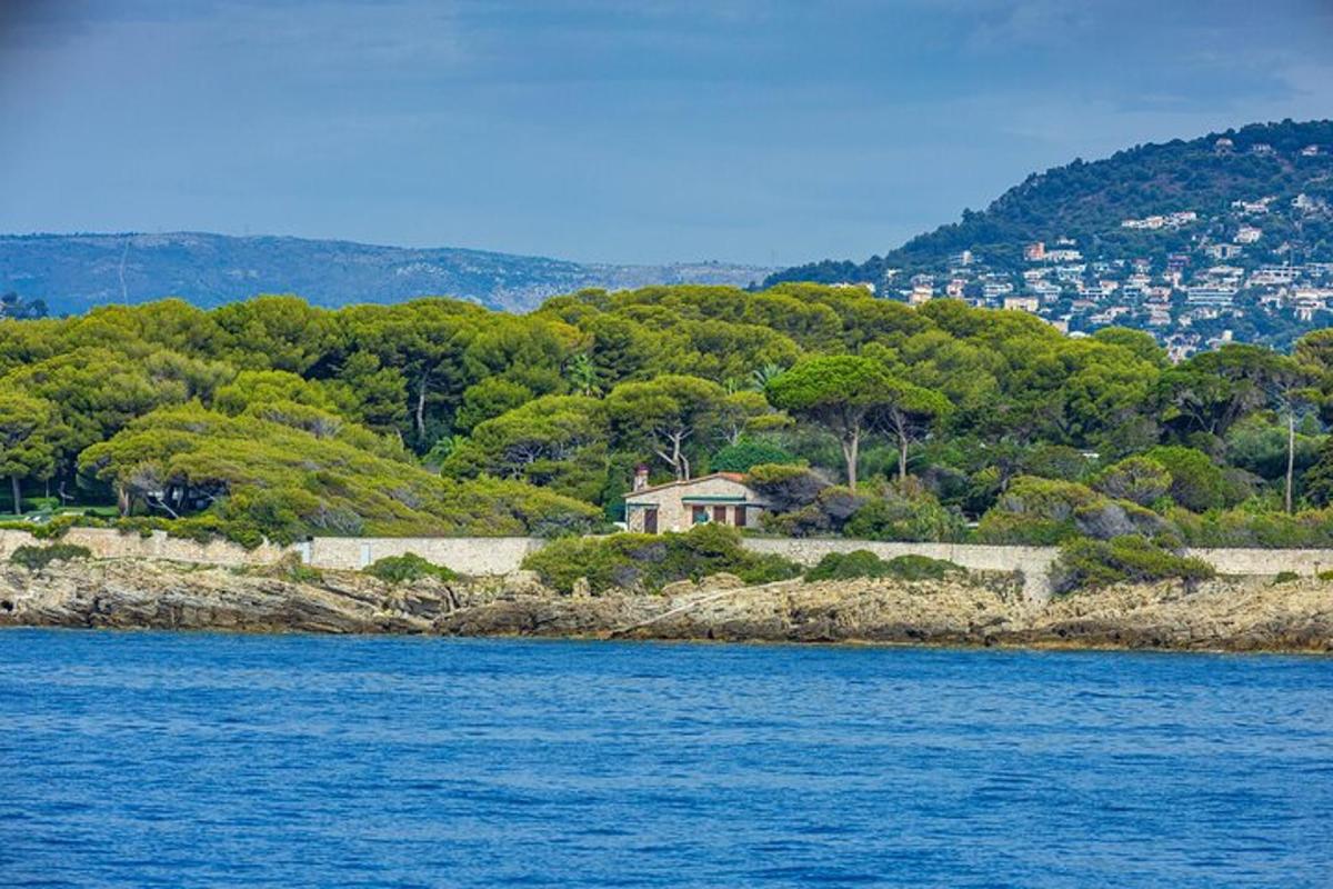 a house on the shore of a body of water