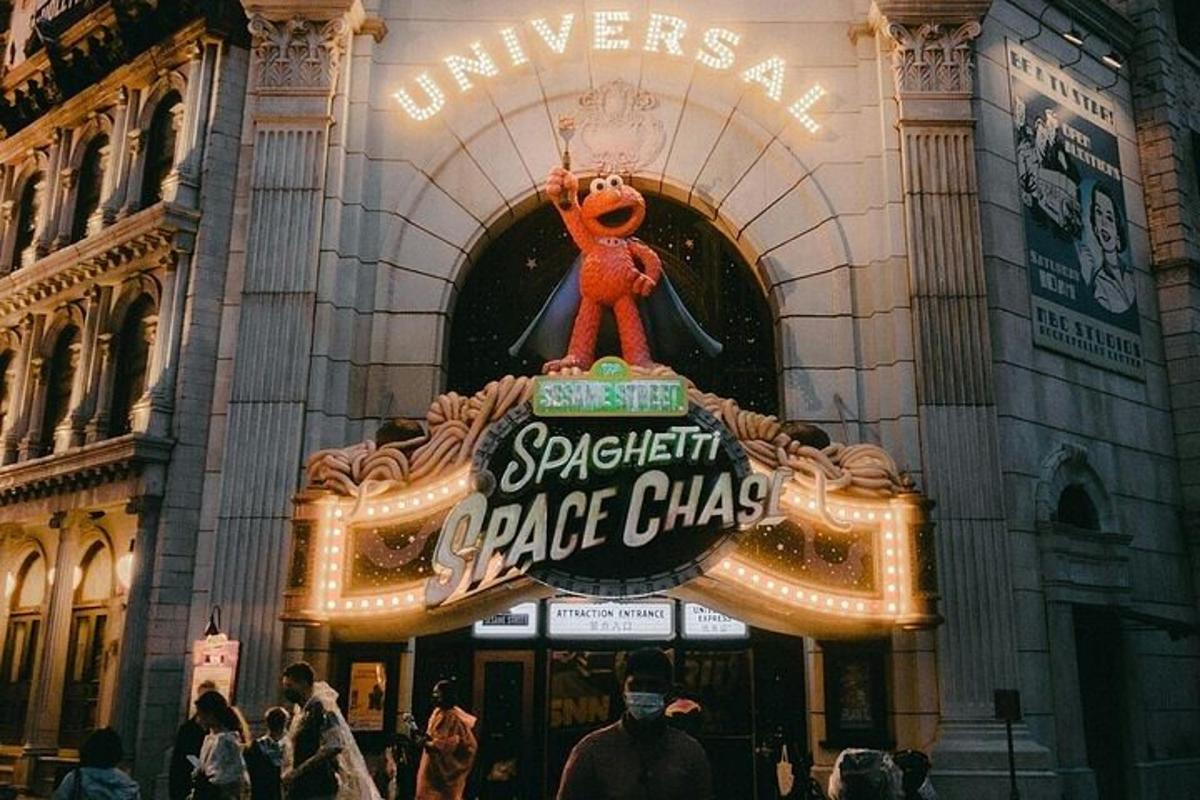 a large sign on the front of a building