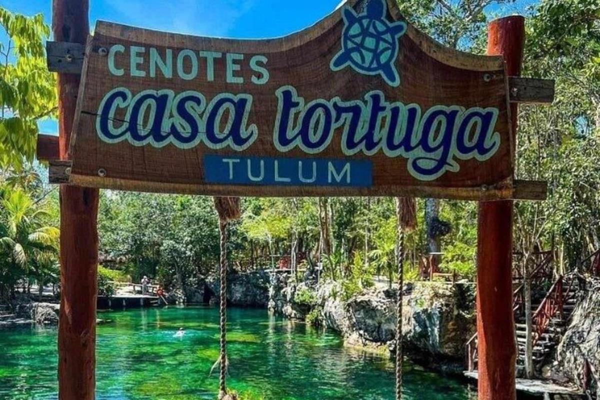 cedule u vchodu do resortu Cesena Tululumulumulum