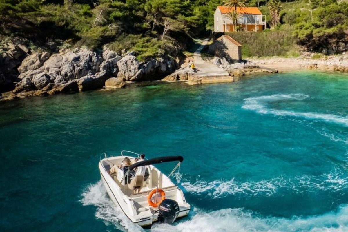 a boat in the water in a river