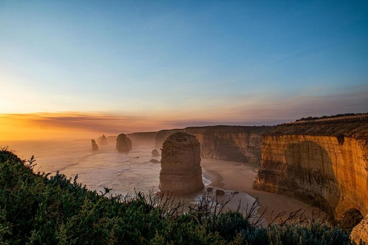 a view of the twelve apostles of the great ocean road