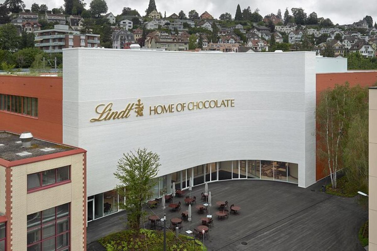 a building with a sign on the side of it