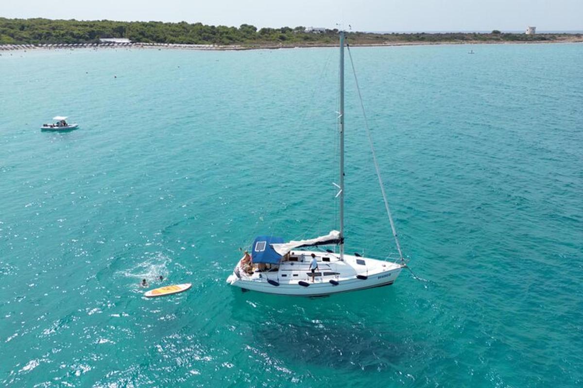 a boat in the middle of the water