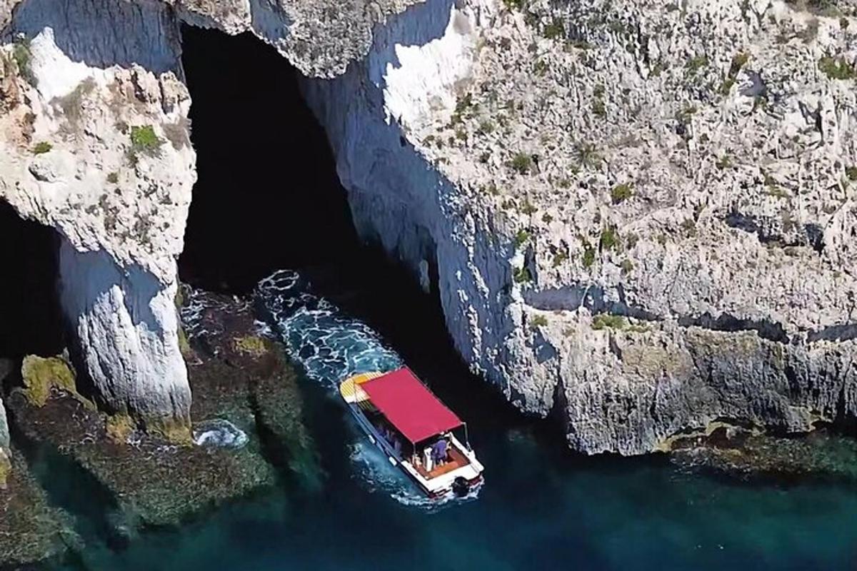 um barco na água debaixo de uma ponte