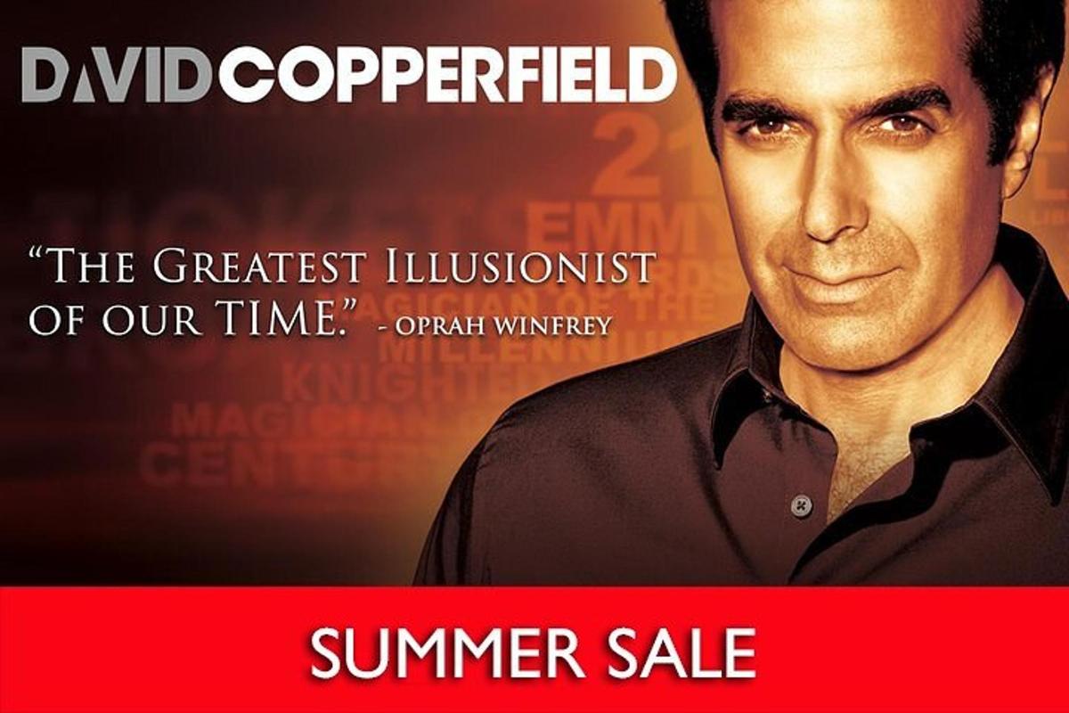 a poster for a summer sale with a man