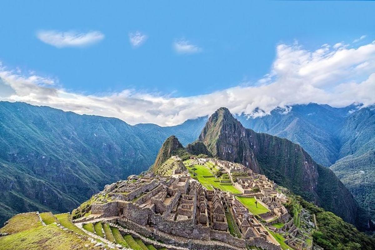 utsikt over Machu Picchu-fjellet