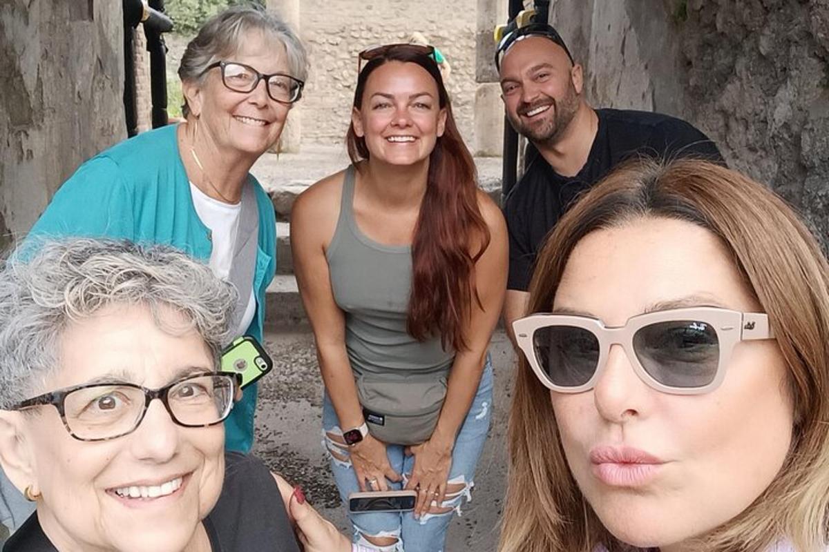 a group of people posing for a picture