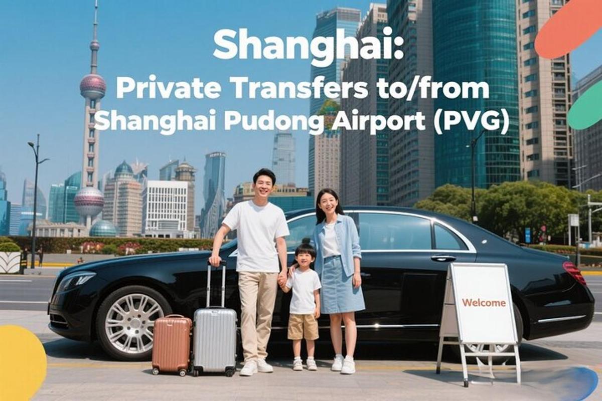a family standing in front of a black car